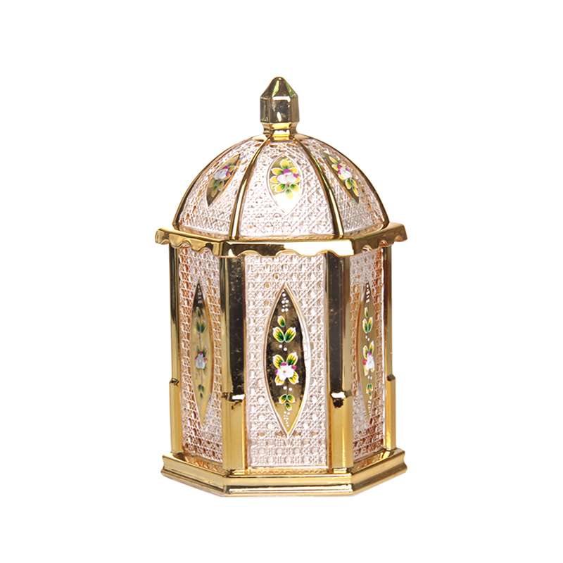 Mosque buliding Shape Special Glass Candy Jar