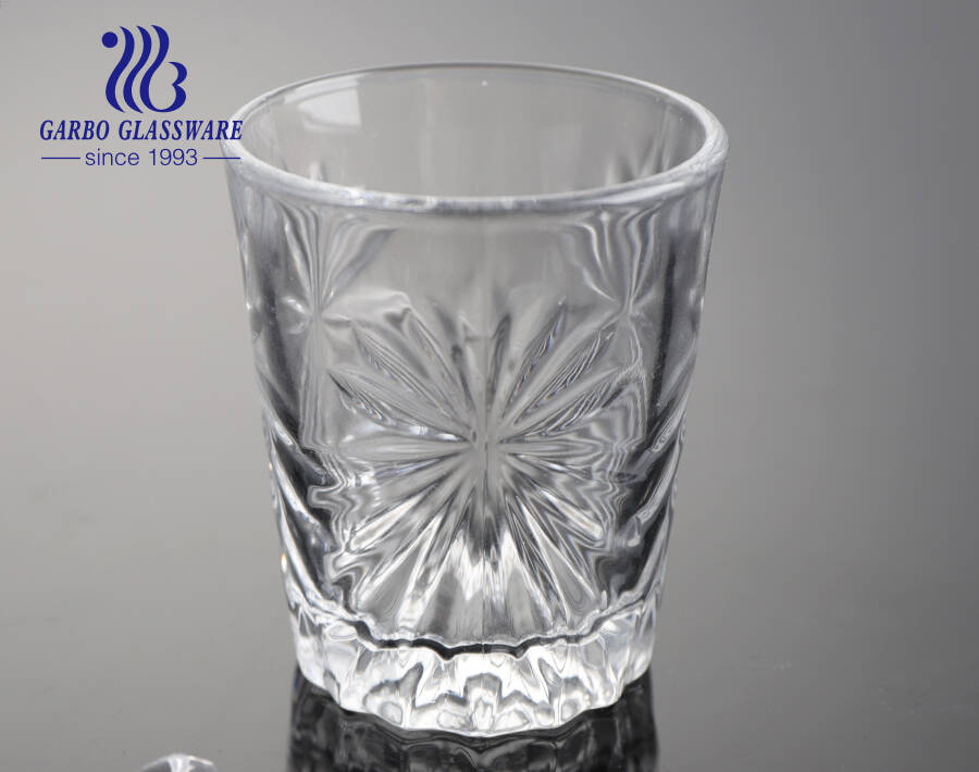 50ml Food Grade Tea Spirit Drinking Engraved Glass Cup with Competitive Price