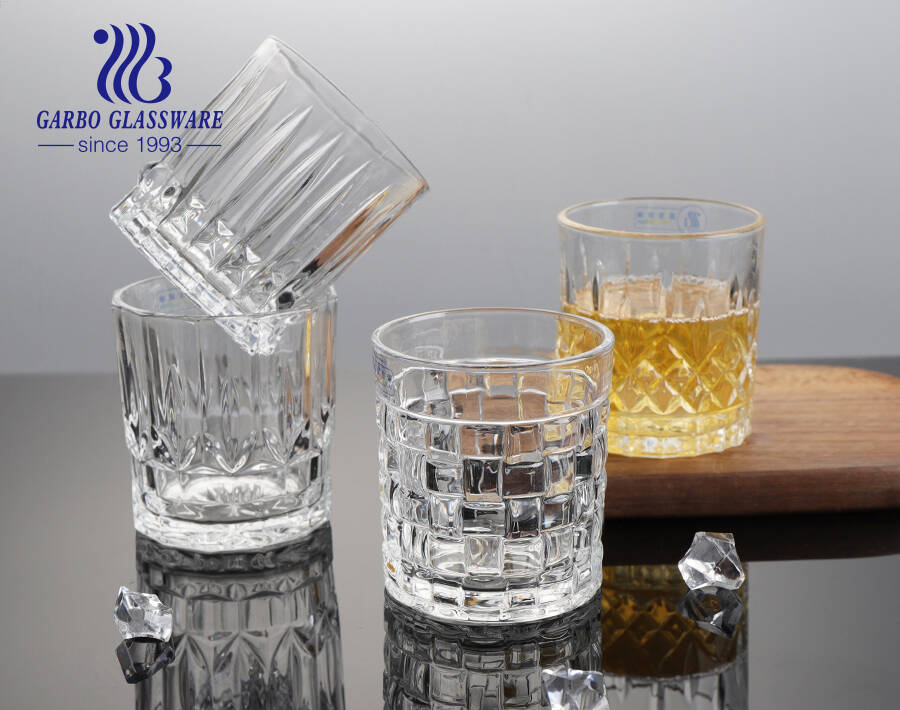 Set of 6 Vidka Gin Tequila 8oz glass juice tumbler whisky glasses