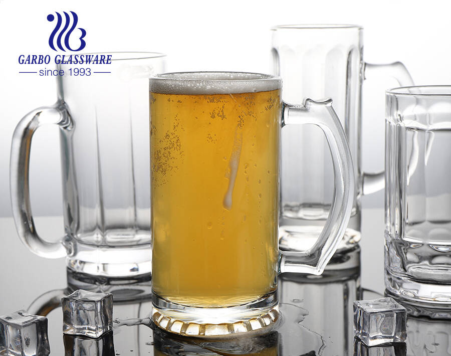 Big Capacity 469ml Stock Beer Glass Mug for Festival  for Brasil Mexico 