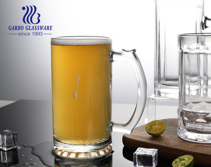 Big Capacity 469ml Stock Beer Glass Mug for Festival  for Brasil Mexico 