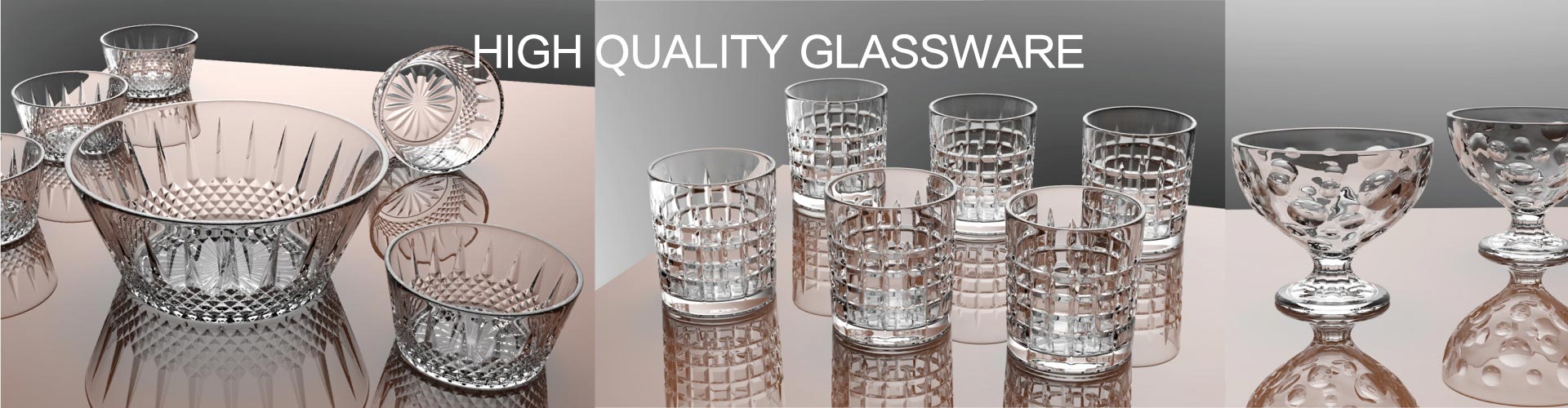 embossed glassware