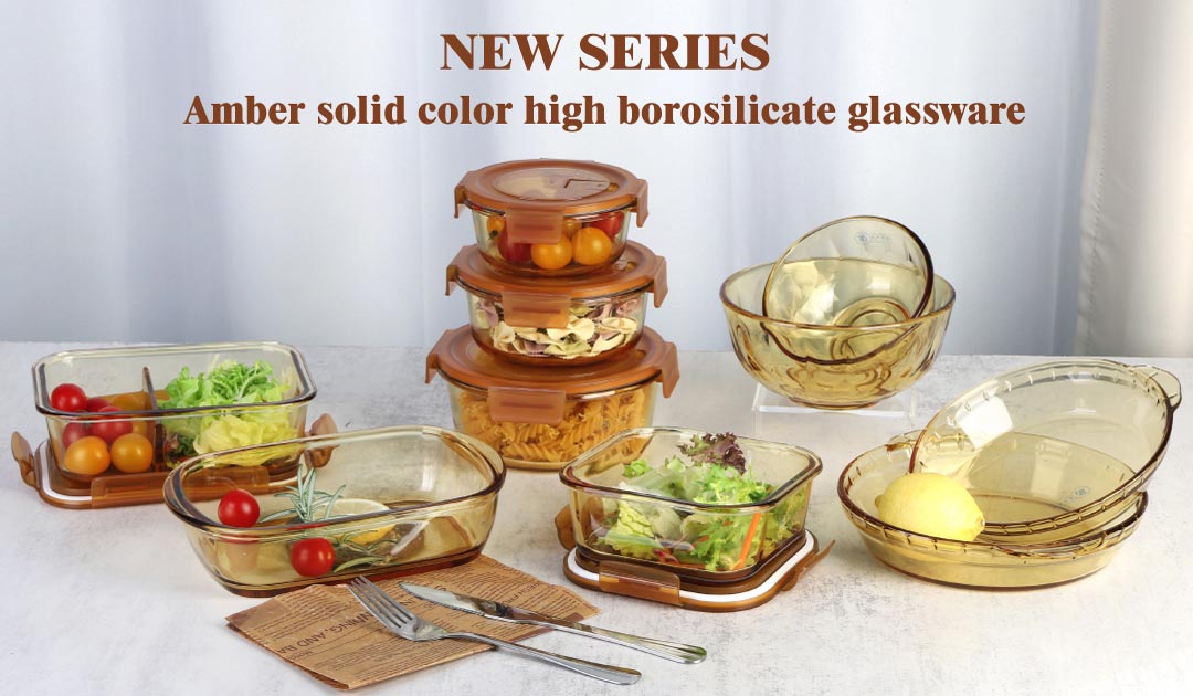 solid color borosilicate glassware