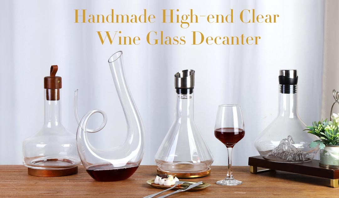 handmade wine glass decanter