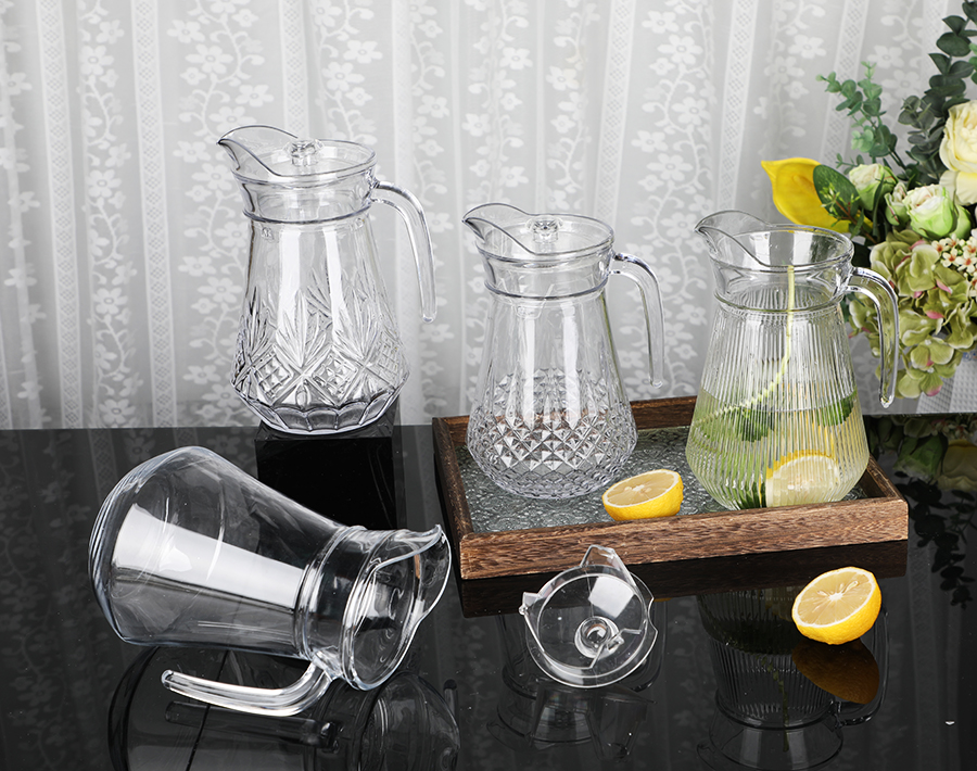 1350ML glass water dispenser in bulk pack