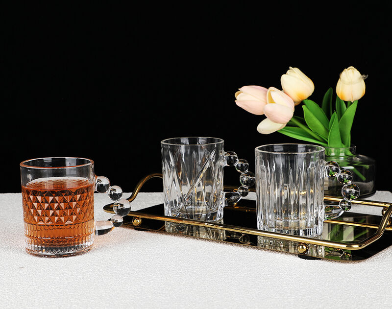 New Engraved Glass Mug – Exclusive Garbo Designs with Free Mould Fee