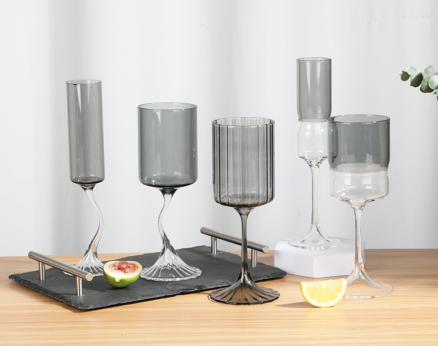 high-end champagne glass cup
