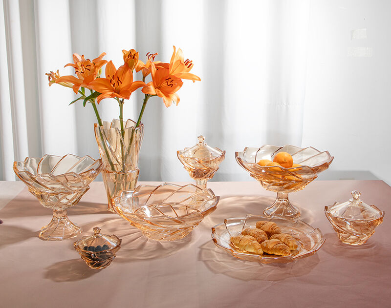 Glass Fruit Bowl