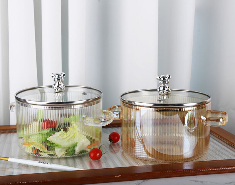  High Borosilicate Glass Cooking Pot