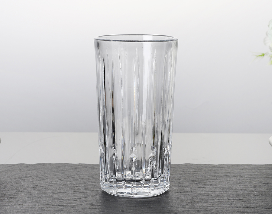 New Arrival High Ball Glass tumbler 390ml Engraved glass cup whiskey tumbler 