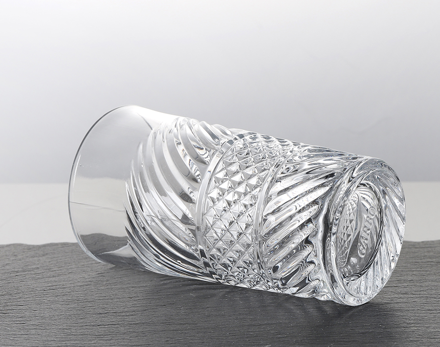 New Arrival High Ball Glass tumbler 390ml Engraved glass cup whiskey tumbler 