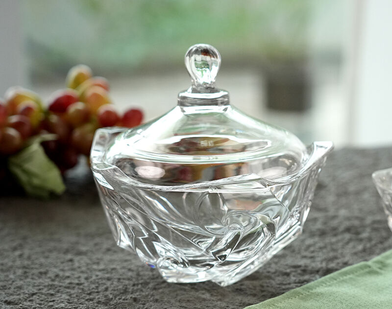 Garbo new glassware series high quality candy bowl fruit bowl