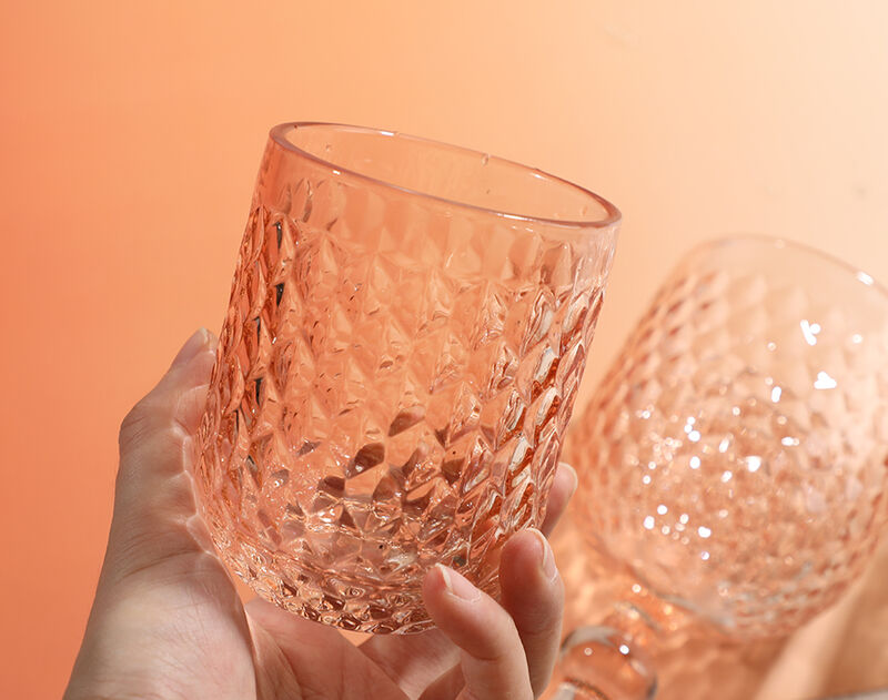 New Trend Spray Color 300ml Glass Ice Cream Cups with Competitive Price