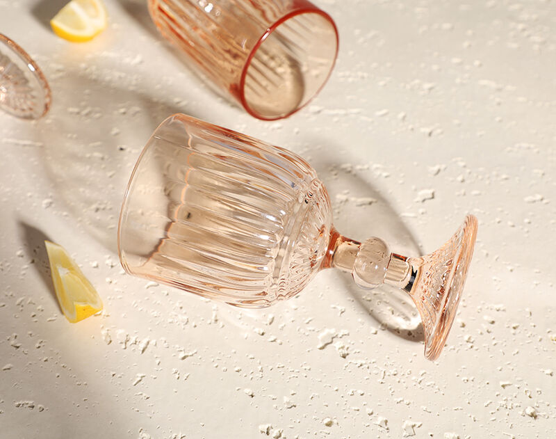 High quality spray color glass tumbler colored glassware with cheap price 