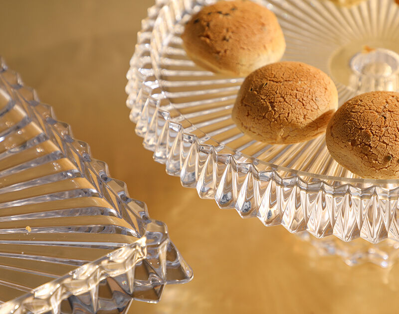 Factory Wholesale Stock Item Fruit Plates With Feet