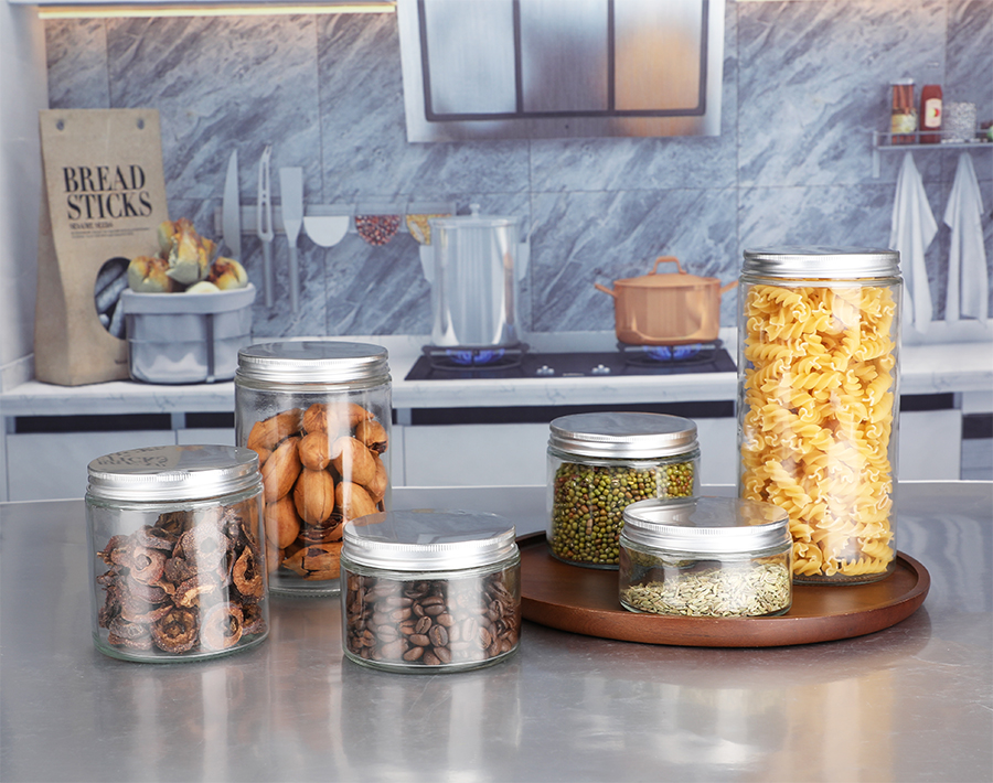 elegant sealed jars