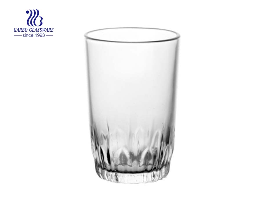 8109 9oz clear water drinking glass cup