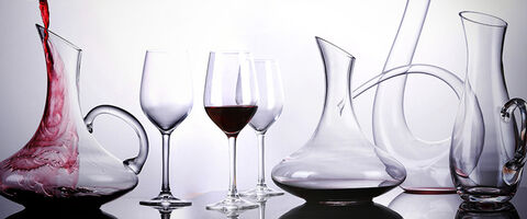 China cheap red wine glass decanter