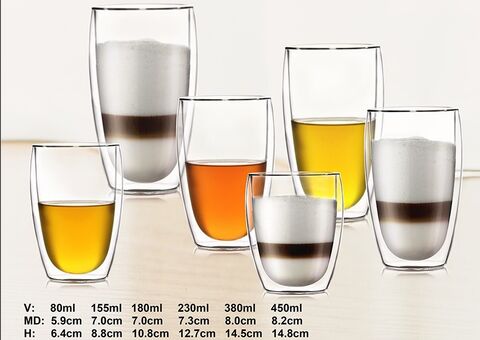 8 avantages d'utiliser des verres à double paroi par rapport aux verres normaux