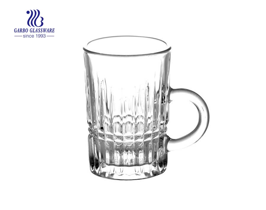 small tea mug glass with 115ml