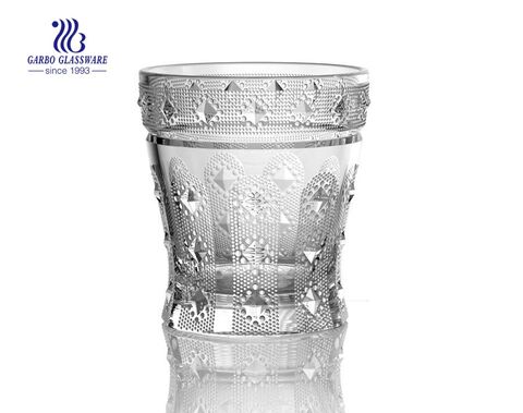 Hot new arrival glass whisky tumblers