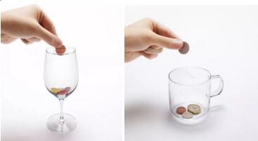 Glassware designed into such products, is really absolutely