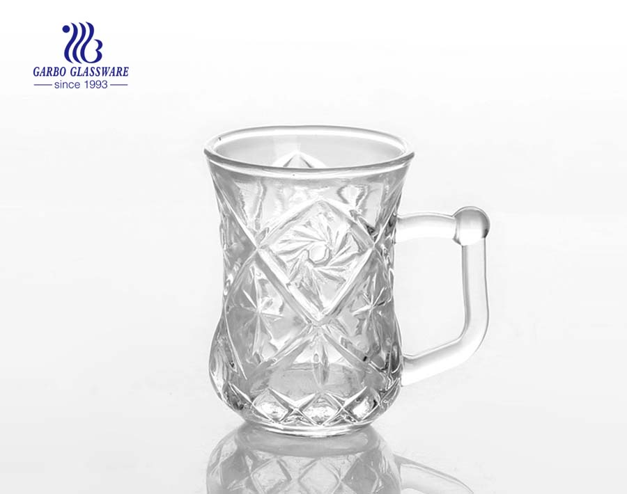 75ml moroccan tea glass cup