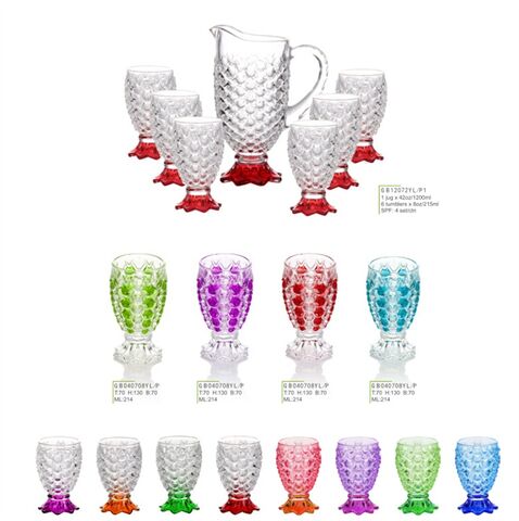 Funny fish scale glass series