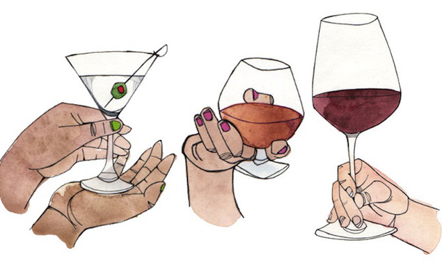 9 видов коктейльного бокала. как правильно держать бокал для коктейля? cid = 3