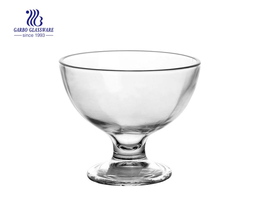 Buy discount clear glass ice cream bowls