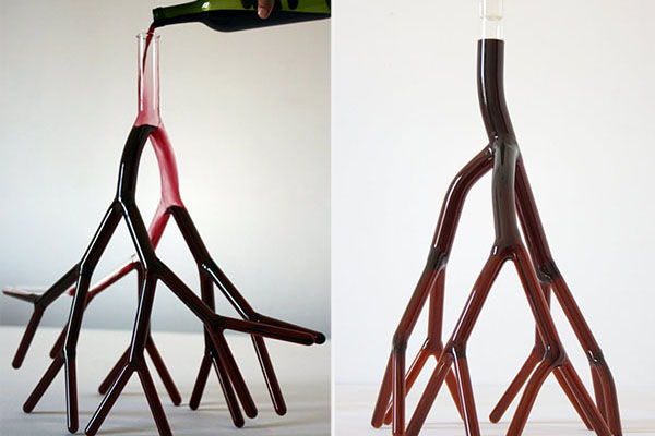 Different shapes of wine decanter