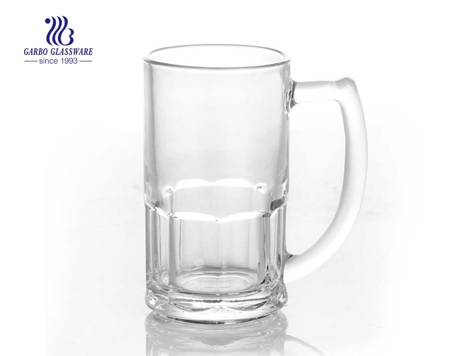 352ml beer glass with handle