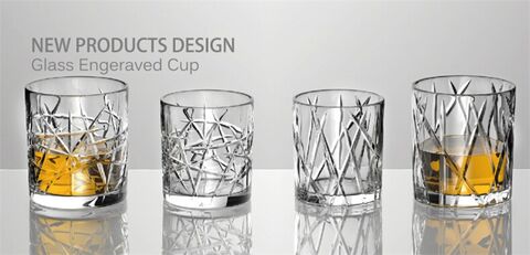 The most classic and popular DOF whiskey glass tumblers