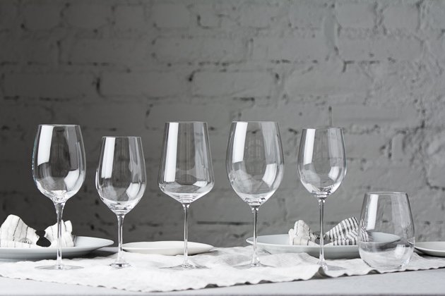 Complicated for me to know table setting-placement of glassware