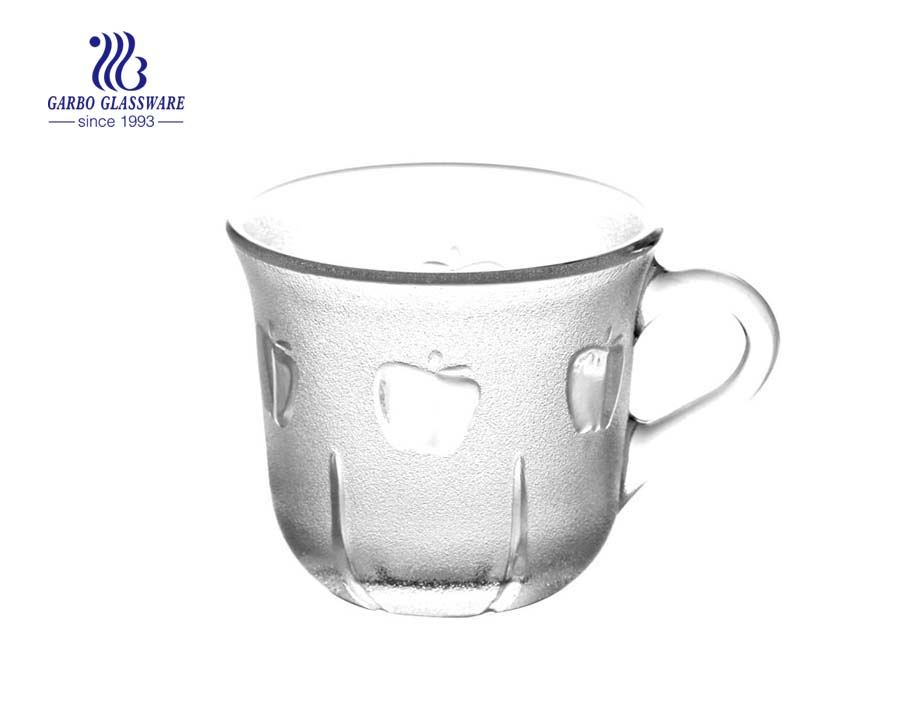 160ml mug glass for tea