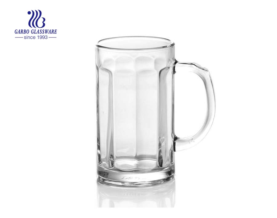 clear beer glass with 500ml