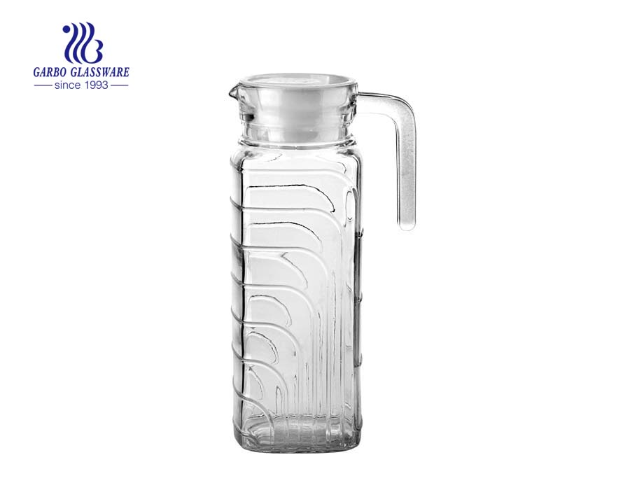 China direct glassware factory made glass pitcher