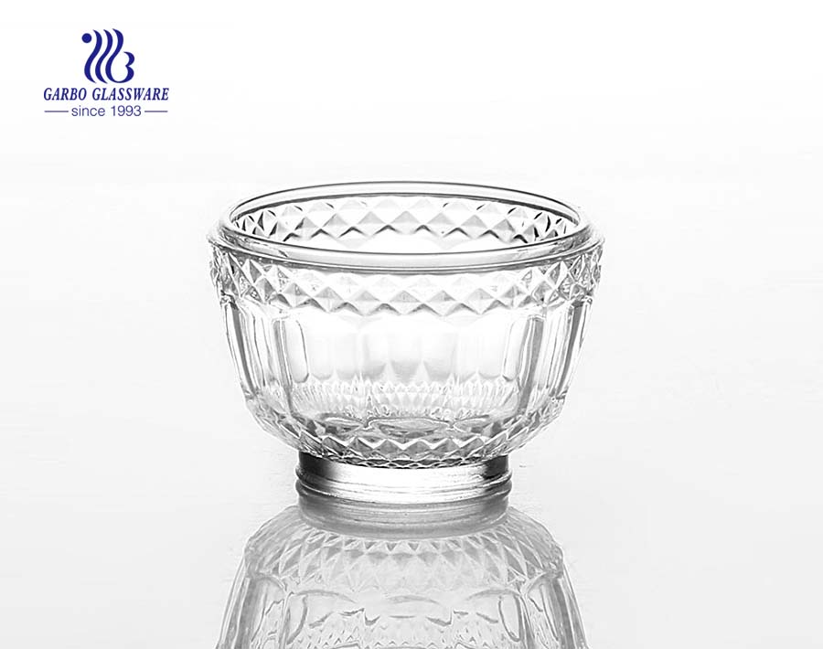 Wholesale High Quality Bohemian Crystal Bowl with Foot 3inch