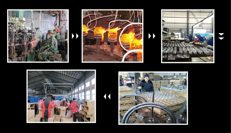 Sản xuất tại Trung Quốc Pyrex Garbo rõ ràng Bát nướng có nắp