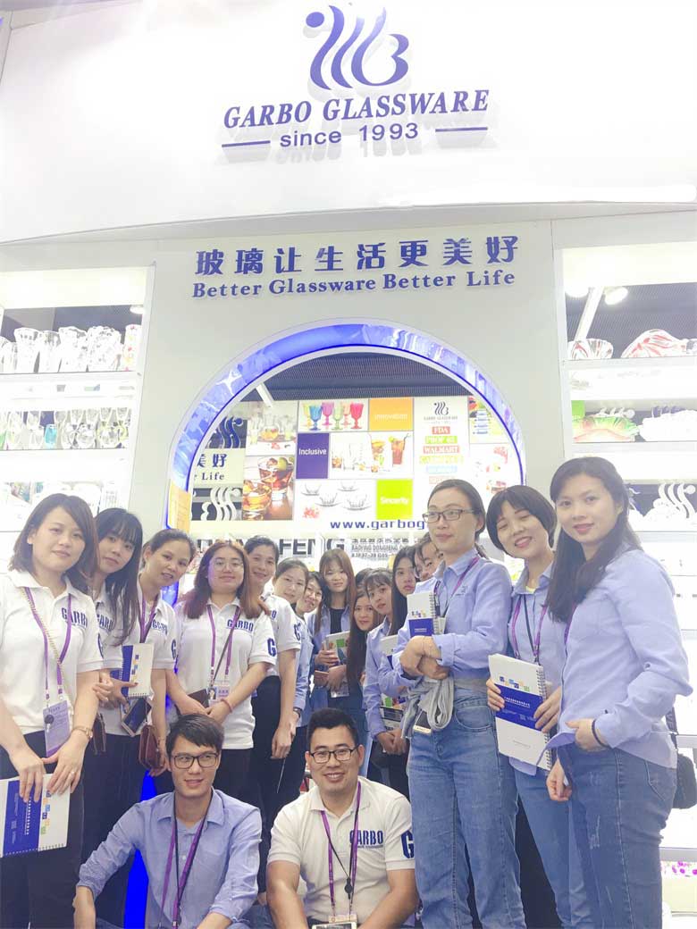 GARBO GLASSWARE HAVE GREAT HARVEST IN 125TH CANTON FAIR