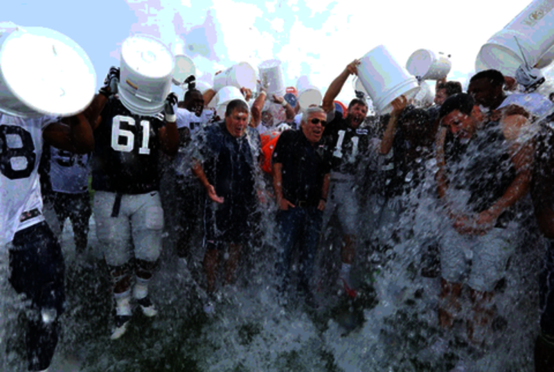 Ice bucket challenge, try ?