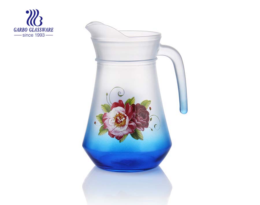 Cheap wholesale 1.3L glass kettle from China glassware factory