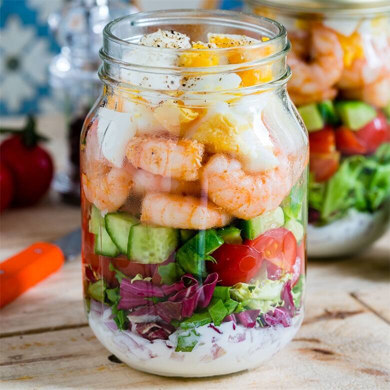 Cách làm món salad lọ thợ xây phổ biến nhất