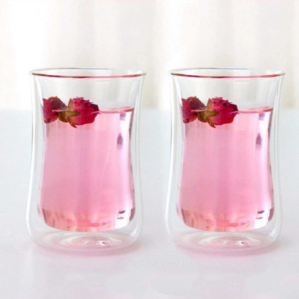 The double wall glass in hot sales from Garbo Glassware