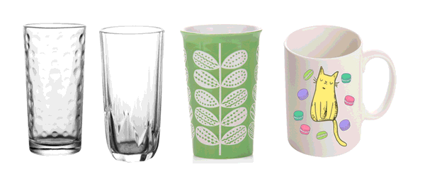 Laquelle est la meilleure, une tasse en verre ou une tasse en céramique? Cid = 3