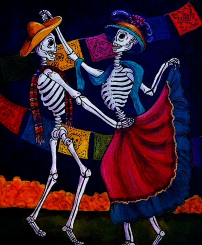 Do you know the skeleton culture?---Skeleton culture in Mexico