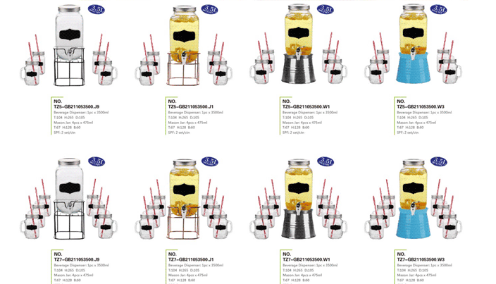 Distribuidores de vidro mais vendidos