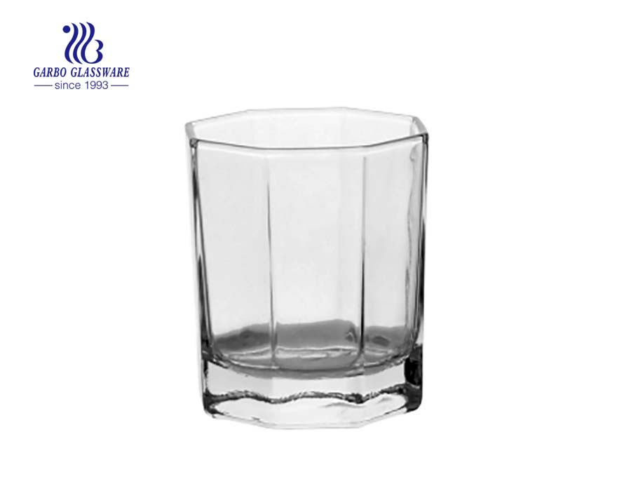 6oz water and juice drinking glass cup