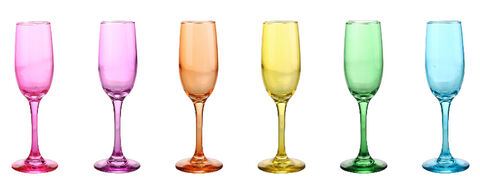 coloured wine stemware factory