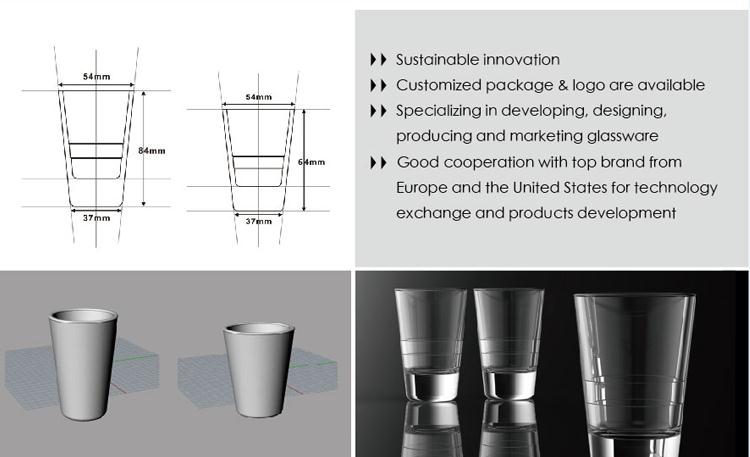 15 ml populaire haute blanc haute qualité esprit verre pas cher verre à liqueur tasse